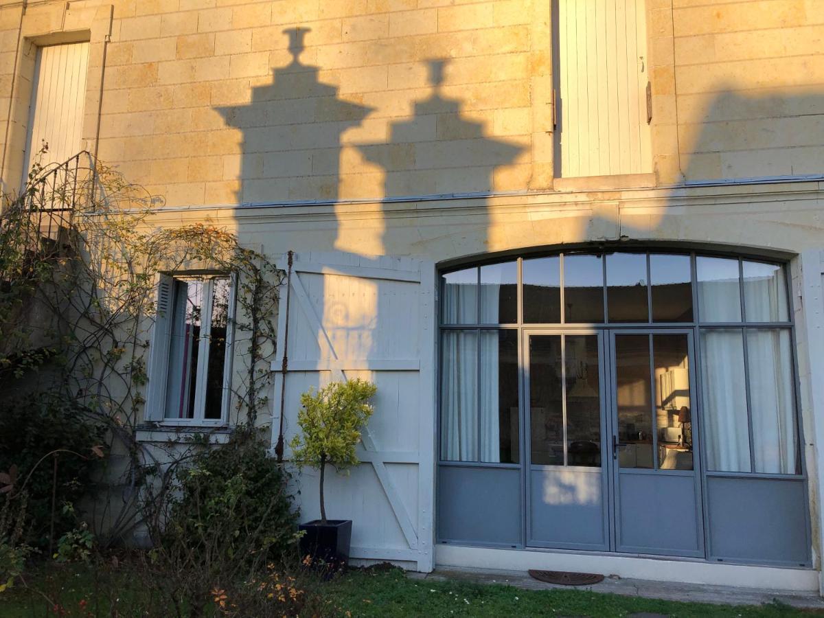 ลา เปเนอแซ Villa Beaumont-en-Veron ภายนอก รูปภาพ